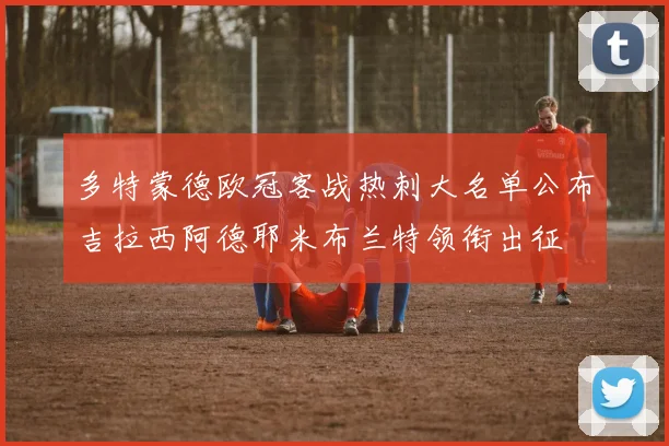 多特蒙德欧冠客战热刺大名单公布吉拉西阿德耶米布兰特领衔出征